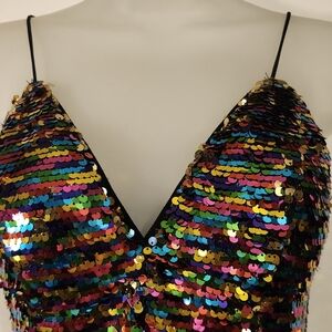 Sequin Mini Dress